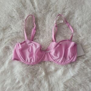 💞AERIE SMOOTHEZ MESH BALCONETTE BRA SIZE 34B